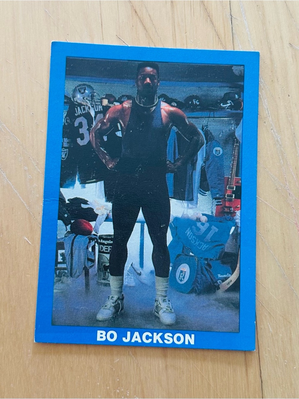 Bo Jackson Los Angeles Raiders NFL Collector’s Card